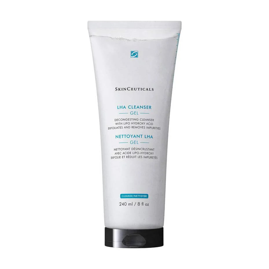 Skinceuticals LHA Cleanser tube on a white background