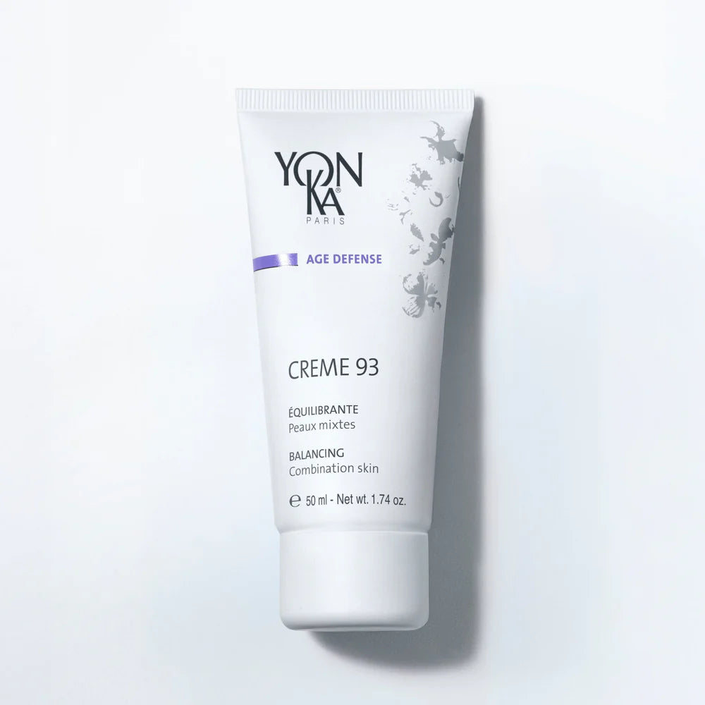 Yon-Ka Crème 93 skincare tube on a light gray background