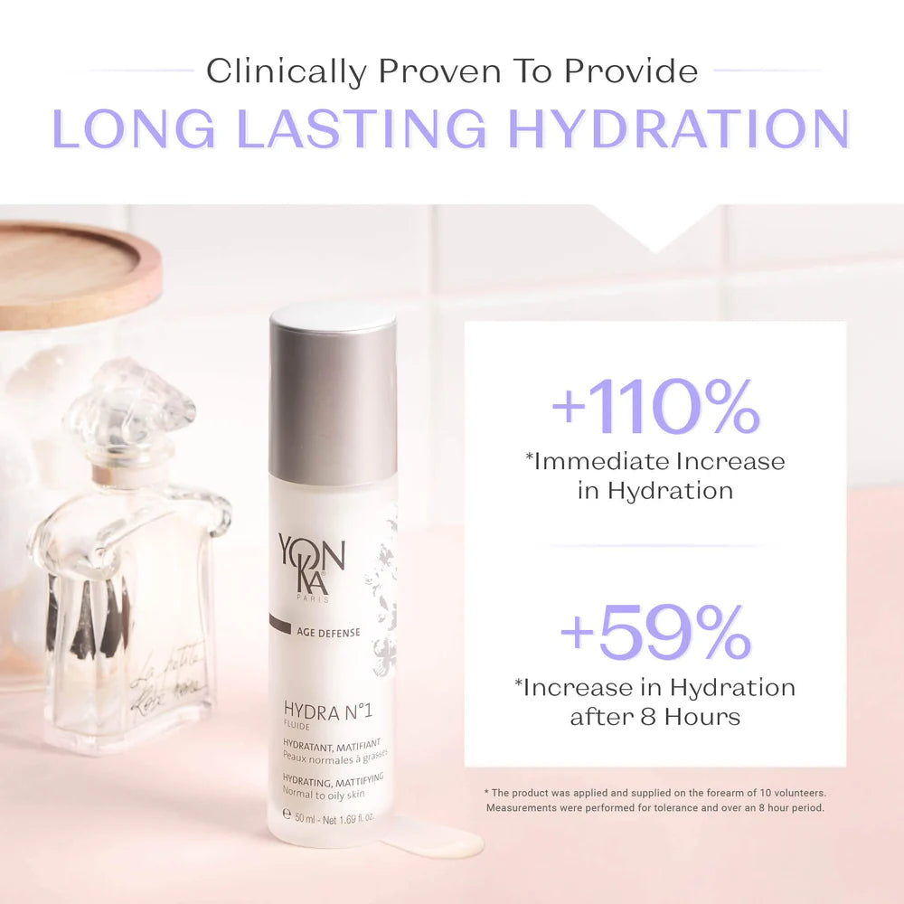 Yon-Ka skincare product with hydration benefits on a light background