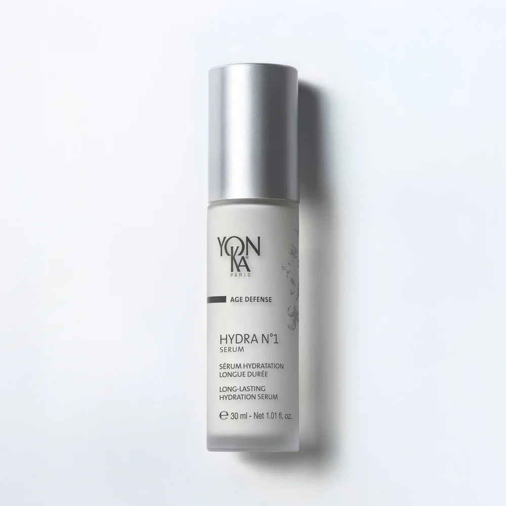 Yon-Ka skincare serum bottle on a white background