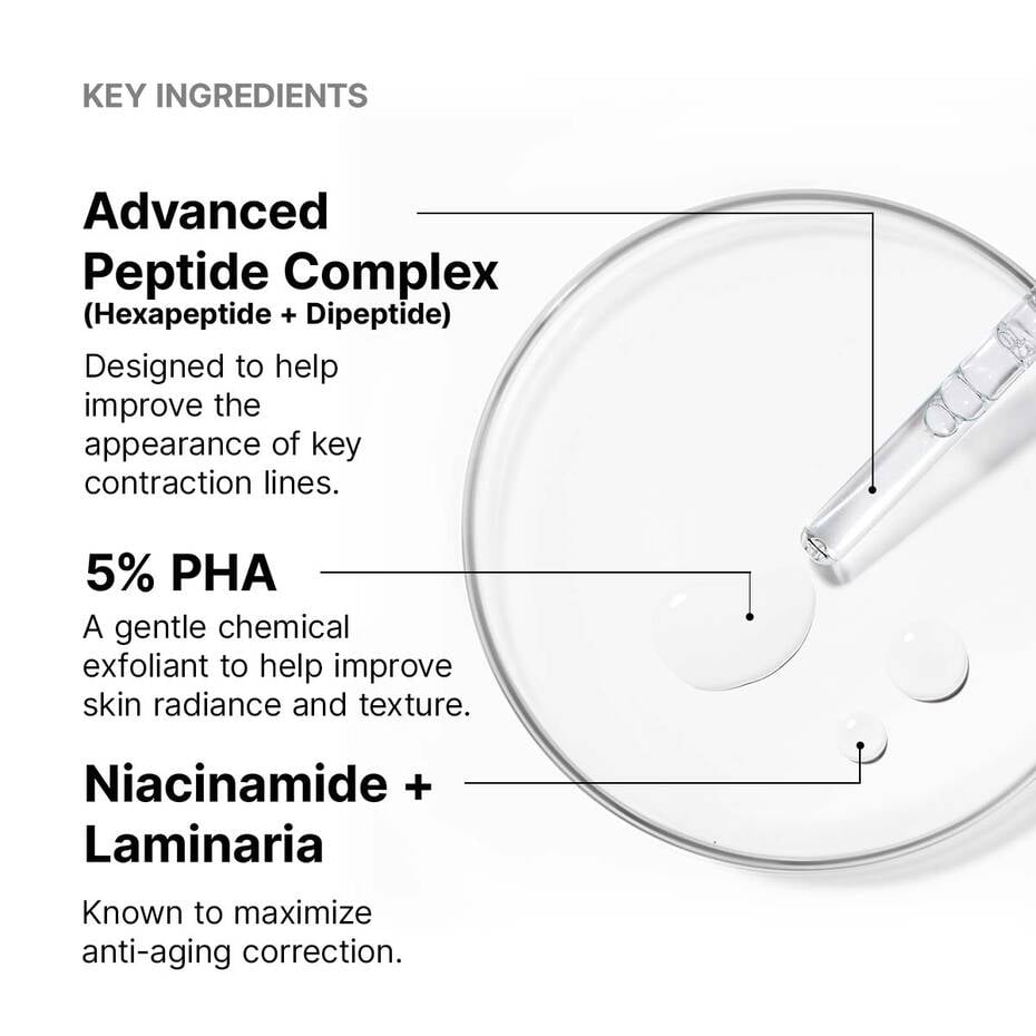 Product packaging with key ingredients listed on a white background