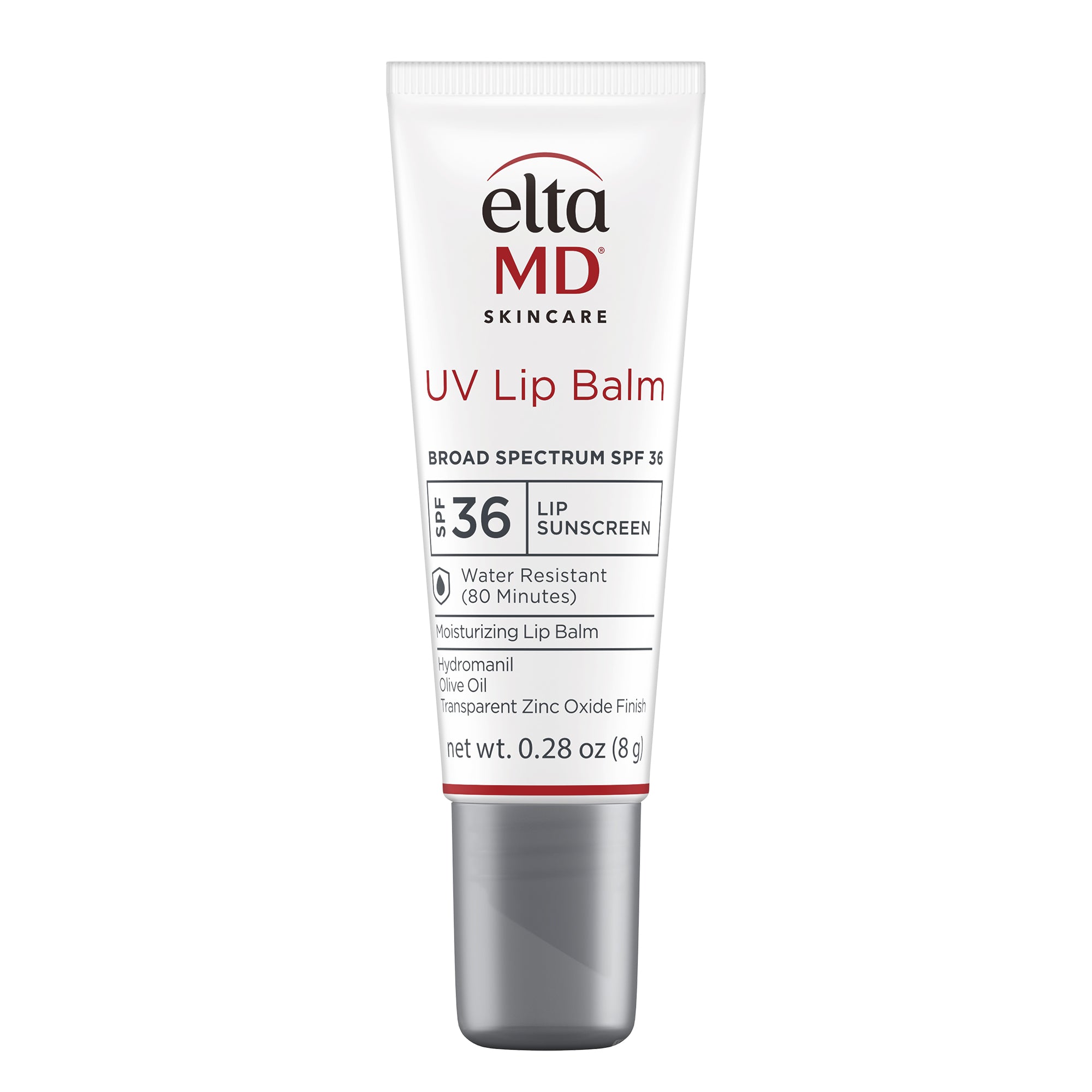 Elta MD UV Lip Balm SPF 36 on a white background