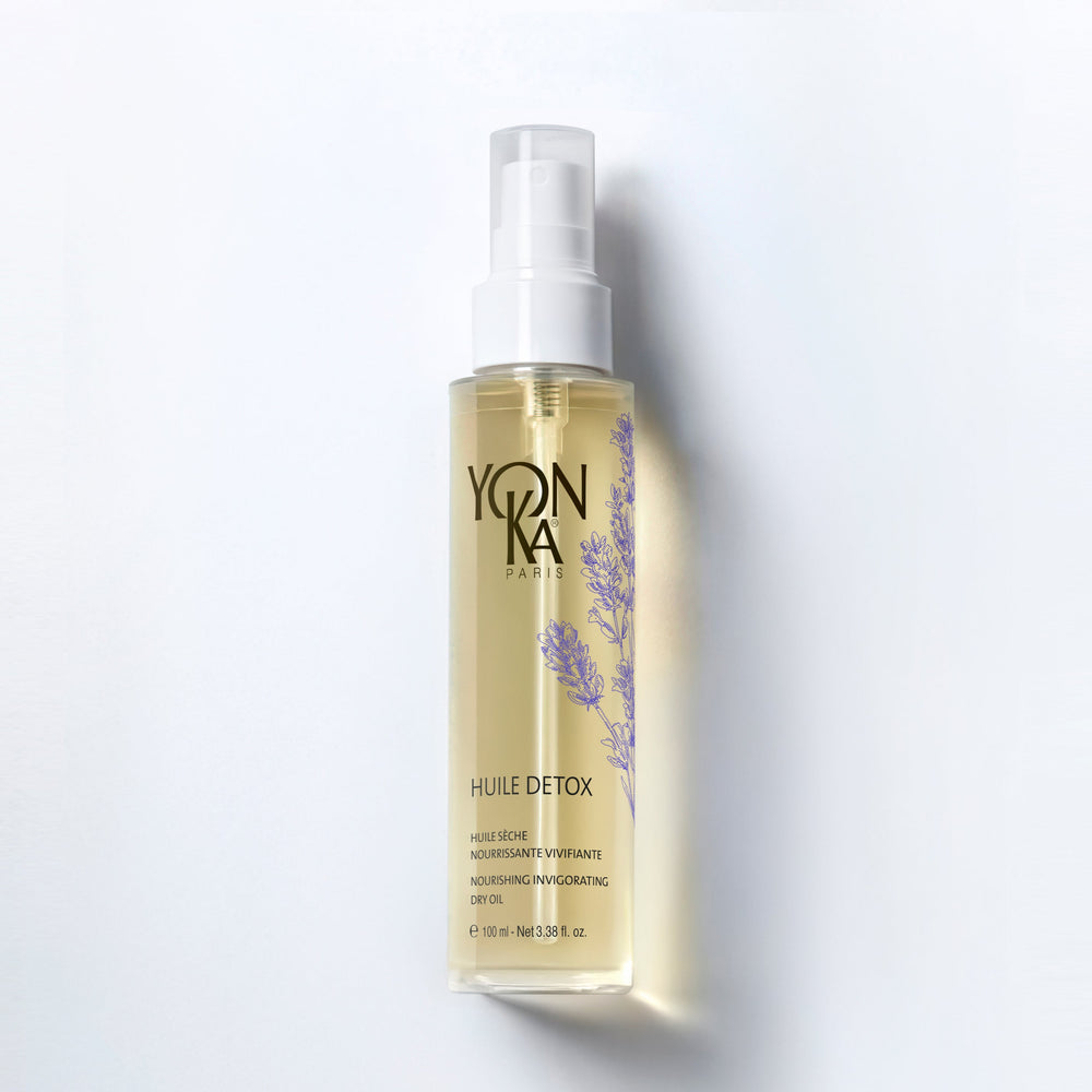 Yon-Ka Huile Detox bottle on a white background